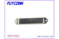 China Champ Connector 50 Pin Male PCB Mounting Connector With Screws Lock supplier