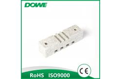 China Earthing DMC SMC Insulators Busbars Support White Bus Bar Clamp 130mm supplier