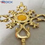 Electroplate window grille inserts geogian bar flower decorate bar for  insulating glass window and door for sale