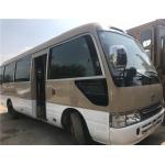 12m omnibus / luxury version coach bus with 49 seats/ white color coaster bus/used toyota mini bus for sale