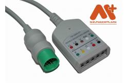 China Spacelabs Compatible ECG Machine Cable 5 Lead 700-0008-06 supplier