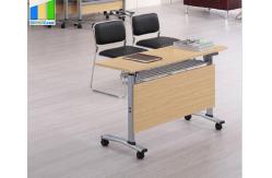 China Ebunge Office Meeting Training Folding School Table Folding Desk With Wheels supplier