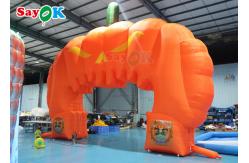 China Halloween Pumpkin Inflatable Arch Hallowmas Decoration Blow Up Archway supplier