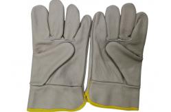 China Agriculture Cowhide beekeeping Gloves Without Cuff for beekeeping work use supplier