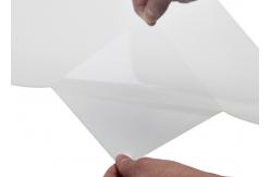 China Heat Transfer Vinyl Sheets Transparent Film Acrylic Self Adhesive For Clothing supplier
