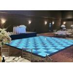 P4.81 LED Dance Floor Wedding Dance Floor For Event Party Magnet 3D LED Full Color Panels for sale