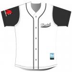 300gsm Custom Softball Jerseys , Sublimation Printing College Baseball Uniforms for sale