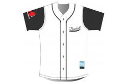 China 300gsm Custom Softball Jerseys , Sublimation Printing College Baseball Uniforms supplier