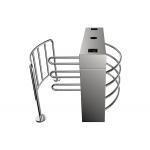 Integrated Security Half Height Turnstile U Shape Wing Access Control System