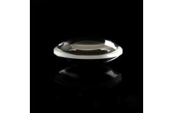 China PMMA 10.7mm Double Convex Lens Led Optical Laser Light Lenses supplier