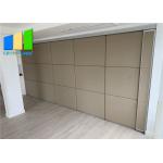 Soft Cover Folding Sliding Operable Partition Walls Acoustic Conference Room Dividers for sale