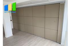 China Soft Cover Folding Sliding Operable Partition Walls Acoustic Conference Room Dividers supplier