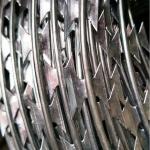 BTO-22 Concertina Wire Electric Galvanized Nigeria Razor Barbed Wire Razor Wire Price Per Roll for sale