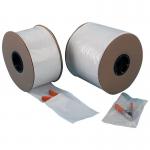 Customized Continuous Pre Opened Plastic Bag For Shoes Clothing for sale