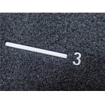 Eco - Friendly Black Velcro Custom Hook And Loop Gray TPU Logo Clothing Patch