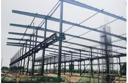 China Q235B Practical Steel Structure Building Customized Metal Workshop Buildings supplier