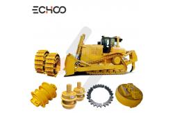 China Bulldozer D10R Idler Bottom Roller Upper Roller Sprocket Chassis Component Manufacturer supplier