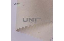 China Twill Weave Pocketing Fusible Lining Fabric Plain Dyed Pattern supplier