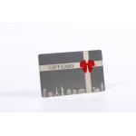 85*54mm Silkscreen Printing Metal Gift Card For Business for sale