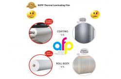 China Matte / Gloss Laminating Film Soft Touch supplier