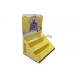 Shelf PDQ Tray PDQ Display Boxes 3 Tiers Separating Merchandises For Snack Foods for sale