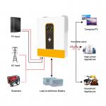 8.5kW Pure Sine Wave Hybrid Inverter Single Phase 48V Battery High Voltage MPPT for sale