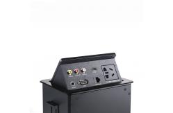 China Meeting Table Pop Up Power Socket Box Hides The Desktop Multimedia Connection supplier