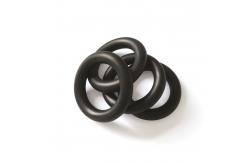 China Temperature Resistant Silicone Rubber O Rings With Abrasion Resistance supplier