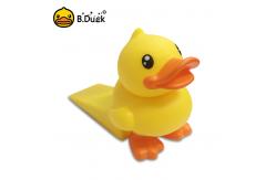 China Customized Logo Vinyl Figures Toys Duck Non Phthalate PVC Material supplier
