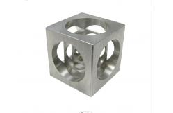 China Precision Metal Spare Parts , CNC Machine Mechanical Parts Deburring Chrome Plating supplier