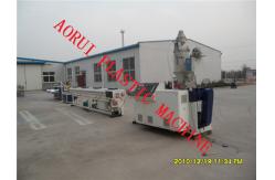 China PE / PP Sweage Plastic Pipe Extrusion Line High Speed PLC Control supplier