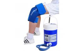 China Detachable Knee Pain Relief Wraps , TPU Knee Brace With Ice Cooler supplier