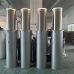 OEM Pre Embedded Height 1110mm Automatic Rising Bollards For Driveways for sale