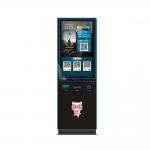 Indoor Free Standing Electronic Kiosks With Barcode Scanner , 42'' LCD Monitor