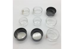China 100ml Mini Canning Jars Ring Pull Cover And Plastic Lid Smell Proof supplier