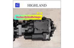 China Industrial Tandem Hydraulic Pumps With Swash Plate Structure Design supplier