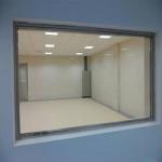 10MHz -130MHz 100dB Shielded Anodized Aluminum Radio Frequency Window for sale