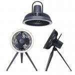 DC 5V / 2A Portable Camping Fan 5.2m/s Powerful Natural Breeze for sale