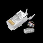 CAT7 Modular Plug FTP Data Center Equipment 1.30mm Insulation OD for sale