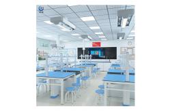 China Sturdy Structure Biology Lab Furniture Waterproof Metal Table Workstation supplier