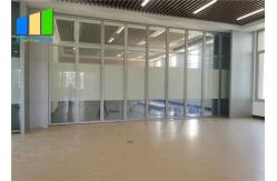 China Hot Sale Folding Office Glass Partition Door Sliding Partition Wall supplier