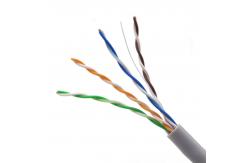 China CCA Conductor Ethernet Cat5e Lan Cable Utp Network Cable 305m supplier