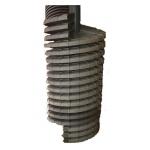 0.3-0.02mm Feeding Spiral Chute For Ore Concentrator Processing Production Plant for sale