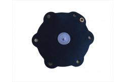China NBR Material Round Pulse Valve Diaphragm With MOQ 100pcs Measure supplier