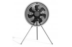 China Upstanding Tripod Rechargeable Ceiling Fan LED Tent 10000mAh Wireless Table Fan supplier