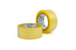 China 1.8 Mil BOPP Clear Tape Clear Waterproof Adhesive Tape supplier