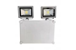 China Rechargeable Battery Backup LED Twin Spot Emergency Light 20W IP65 Waterproof supplier
