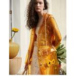 Crystal Like Pigmented Transparent TPU Fabric