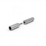 Customized Audio.5 Mm 3.5 Mm Jack Plug Lightweight 1000 MOhm Insulated