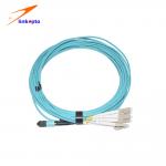 10 Meters Fiber Optic Accessories LC PC Patch Cord Duplex OM3 Multi Mode for sale